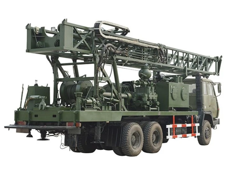 water well drilling rig truck