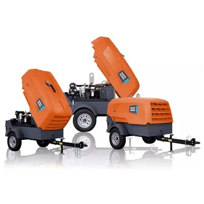 Atlas Copco Mobile Compresor de remorcare mic compresor de aer de vânzare