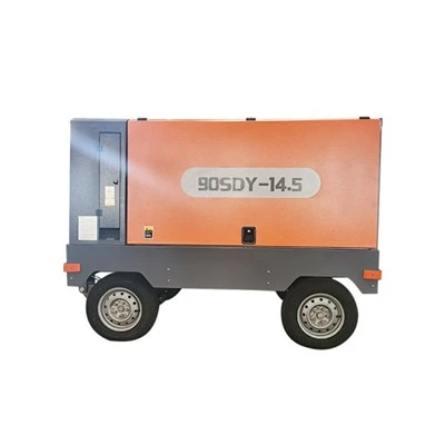Compresor electric portabil cu șurub