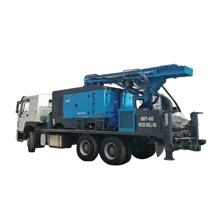 Platforma de găurire cu apă montată cu camion multifuncțional